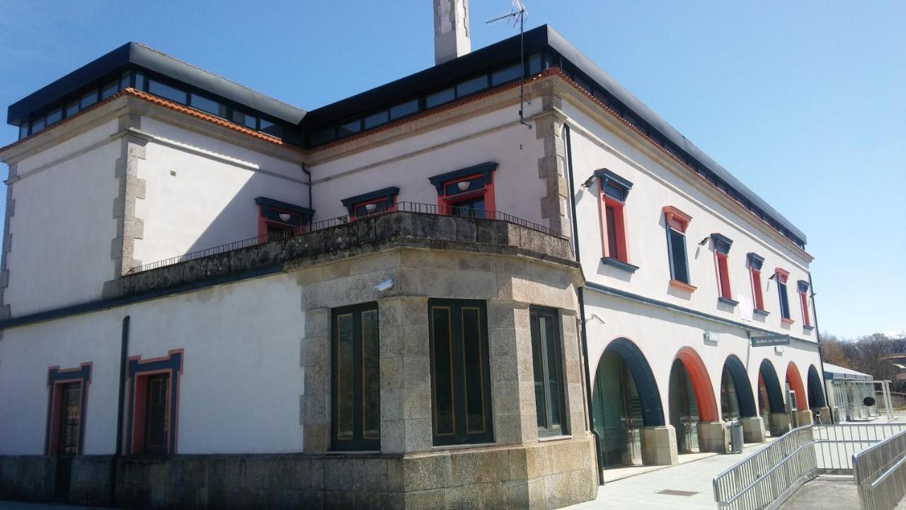 Albergue Estaciones Vivas Banos Del Molgas Luaran gambar
